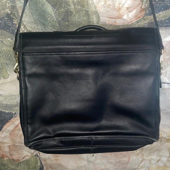 Coach Leather Laptop Bag Tote - Picture 4 of 8